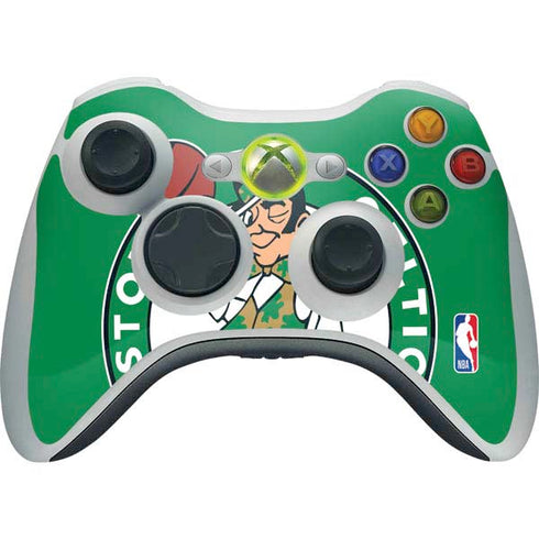 NBA Boston Celtics Large Logo Xbox 360 Wireless Controller Skin