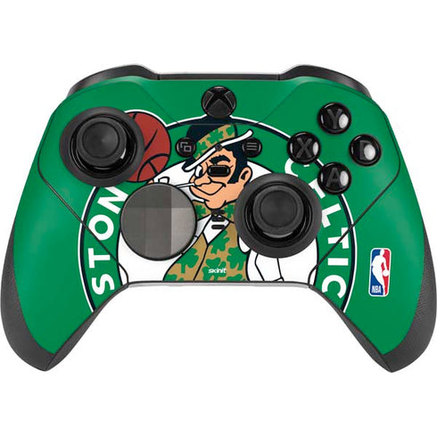 NBA Boston Celtics Large Logo Xbox Elite Wireless Controller Series 2 Skin