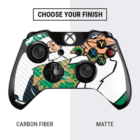 NBA Boston Celtics Large Logo Xbox One Controller Skin