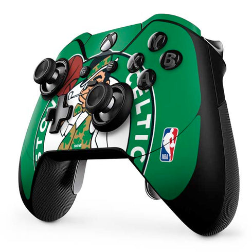 NBA Boston Celtics Large Logo Xbox One Elite Controller Skin