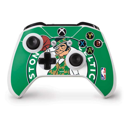 NBA Boston Celtics Large Logo Xbox One S Controller Skin