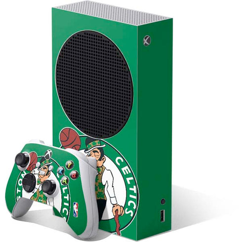 NBA Boston Celtics Large Logo Xbox Series S Bundle Skin