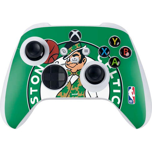 NBA Boston Celtics Large Logo Xbox Series S Controller Skin