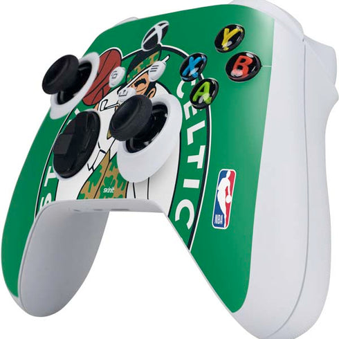 NBA Boston Celtics Large Logo Xbox Series S Controller Skin