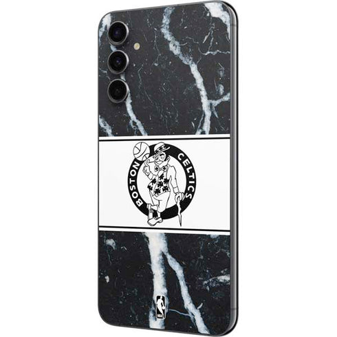 NBA Boston Celtics Marble Galaxy A14 5G Skin