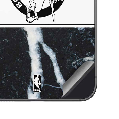 NBA Boston Celtics Marble Galaxy A14 5G Skin