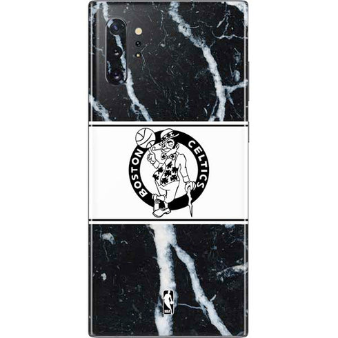 NBA Boston Celtics Marble Galaxy Note 10 Plus Skin