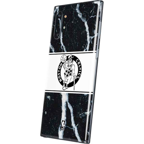 NBA Boston Celtics Marble Galaxy Note 10 Plus Skin
