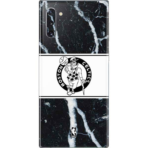 NBA Boston Celtics Marble Galaxy Note 10 Skin