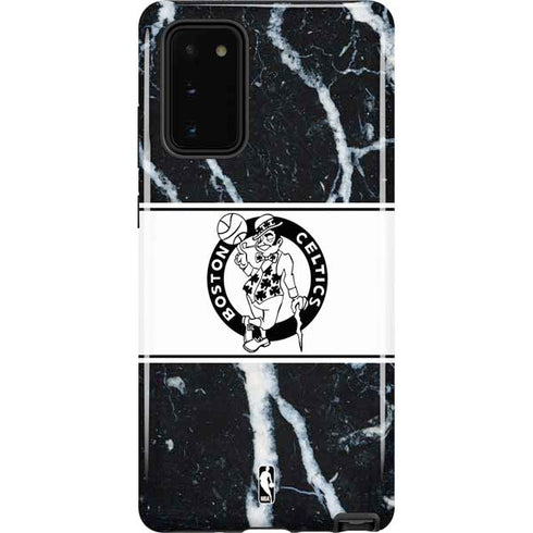 NBA Boston Celtics Marble Galaxy Note20 5G Pro Case