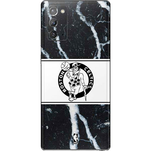 NBA Boston Celtics Marble Galaxy Note20 5G Skin