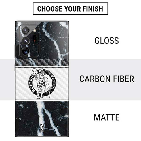 NBA Boston Celtics Marble Galaxy Note20 Ultra 5G Skin