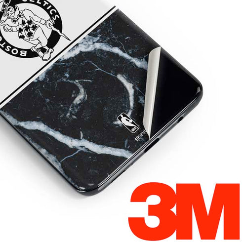 NBA Boston Celtics Marble Galaxy S10 Plus Skin