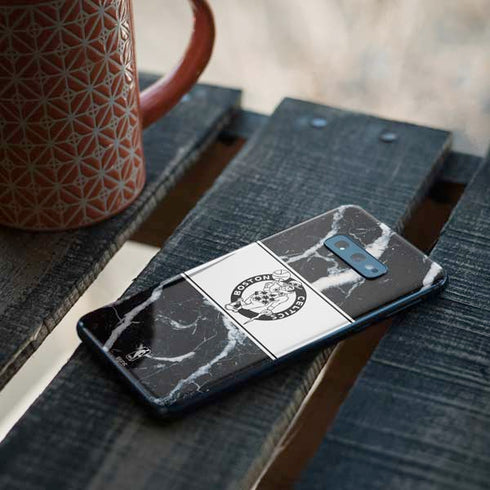 NBA Boston Celtics Marble Galaxy S10e Skin