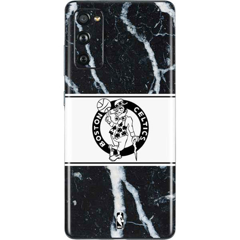 NBA Boston Celtics Marble Galaxy S20 Fan Edition Skin