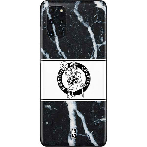NBA Boston Celtics Marble Galaxy S20 Plus Skin