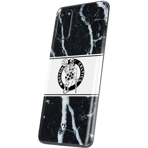 NBA Boston Celtics Marble Galaxy S20 Plus Skin
