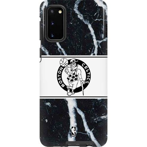 NBA Boston Celtics Marble Galaxy S20 Pro Case