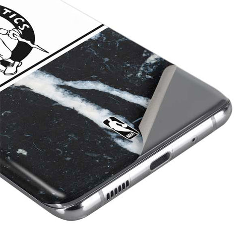 NBA Boston Celtics Marble Galaxy S20 Skin
