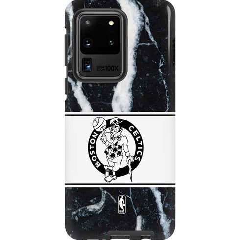 NBA Boston Celtics Marble Galaxy S20 Ultra 5G Pro Case