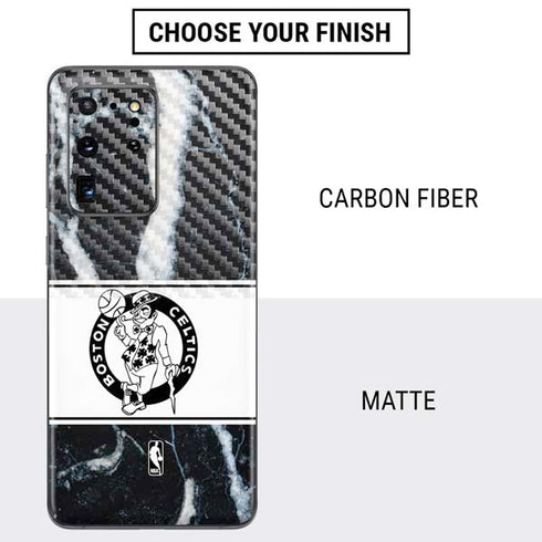 NBA Boston Celtics Marble Galaxy S20 Ultra 5G Skin