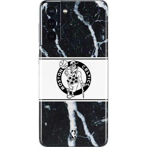 NBA Boston Celtics Marble Galaxy S21 5G Skin