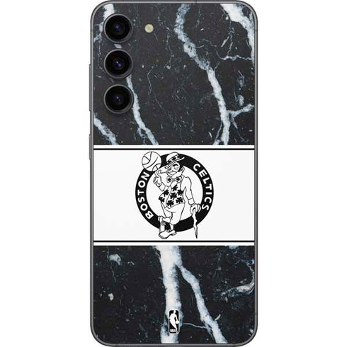 NBA Boston Celtics Marble Galaxy S23 Plus Skin