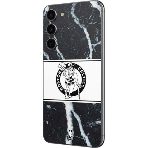 NBA Boston Celtics Marble Galaxy S23 Plus Skin