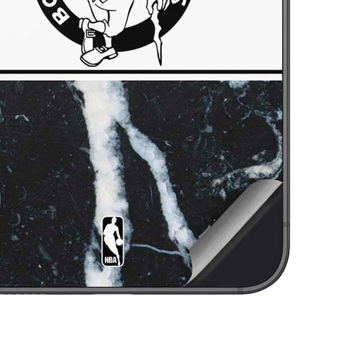 NBA Boston Celtics Marble Galaxy S23 Skin