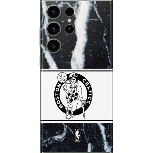 NBA Boston Celtics Marble Galaxy S23 Ultra Skin