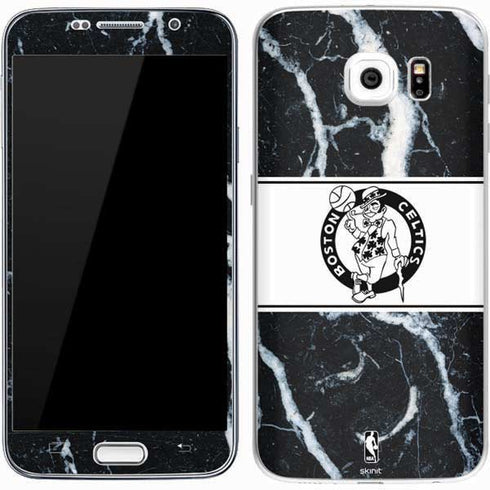 NBA Boston Celtics Marble Galaxy S7 Skin