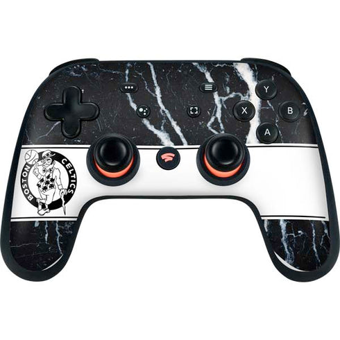 NBA Boston Celtics Marble Google Stadia Controller Skin