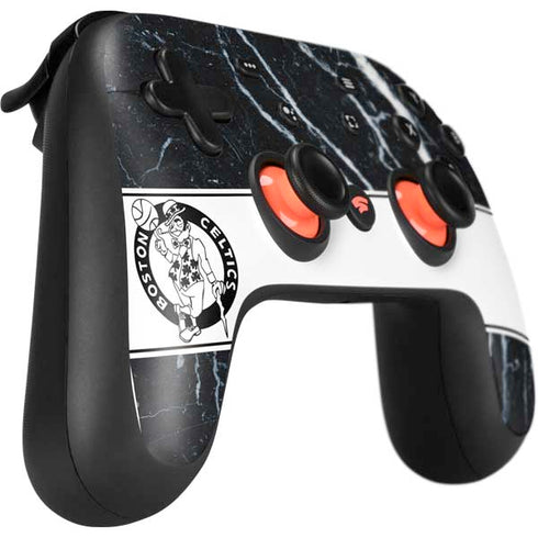 NBA Boston Celtics Marble Google Stadia Controller Skin