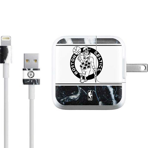 NBA Boston Celtics Marble iPad Charger (10W USB) Skin