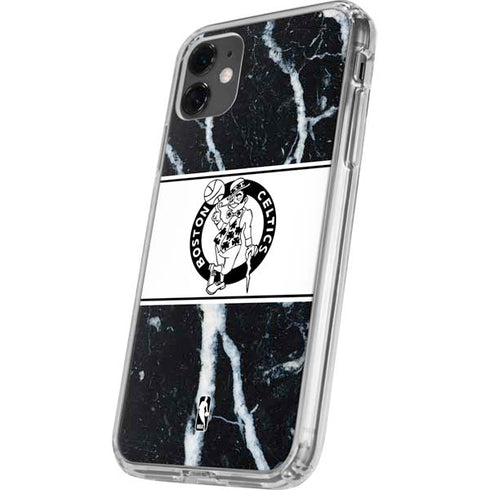 NBA Boston Celtics Marble iPhone 11 Clear Case