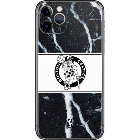 NBA Boston Celtics Marble iPhone 11 Pro Skin