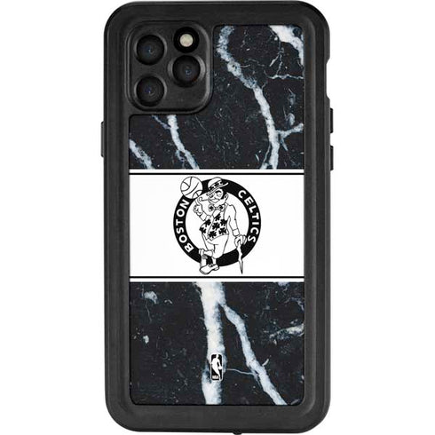 NBA Boston Celtics Marble iPhone 11 Pro Waterproof Case