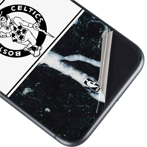 NBA Boston Celtics Marble iPhone 11 Skin