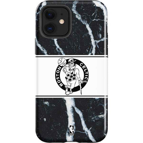 NBA Boston Celtics Marble iPhone 12 Impact Case