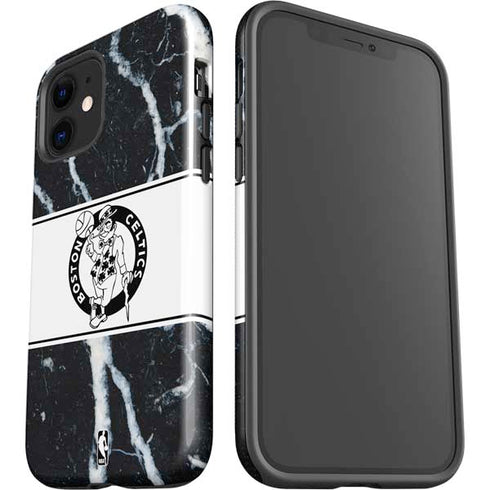 NBA Boston Celtics Marble iPhone 12 Impact Case