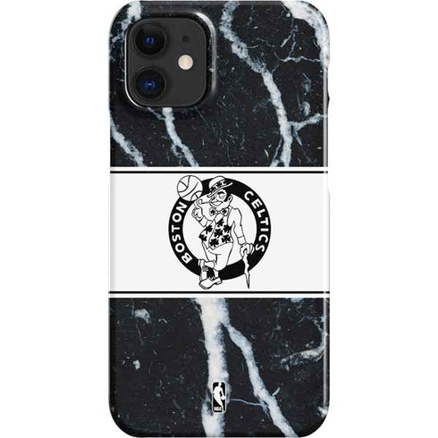 NBA Boston Celtics Marble iPhone 12 Mini Lite Case
