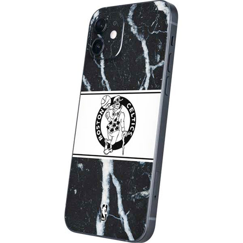 NBA Boston Celtics Marble iPhone 12 Mini Skin