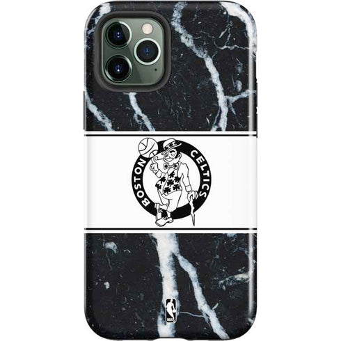 NBA Boston Celtics Marble iPhone 12 Pro Max Impact Case