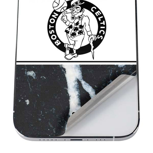 NBA Boston Celtics Marble iPhone 12 Pro Skin