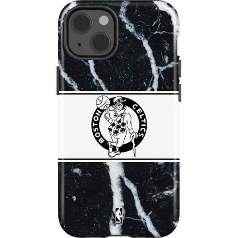 NBA Boston Celtics Marble iPhone 13 Impact Case