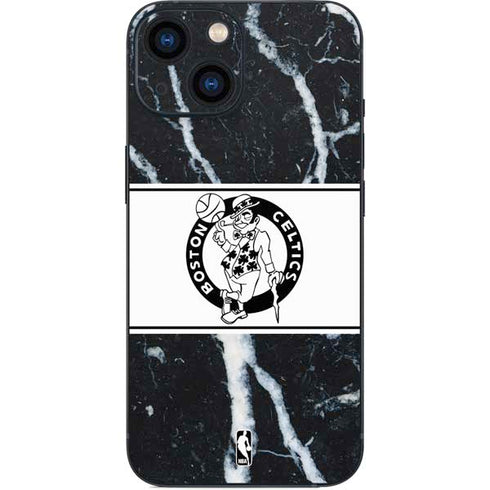 NBA Boston Celtics Marble iPhone 13 Mini Skin