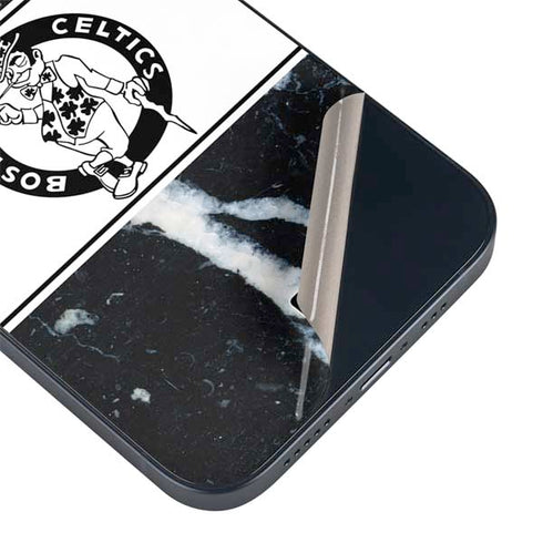 NBA Boston Celtics Marble iPhone 14 Skin