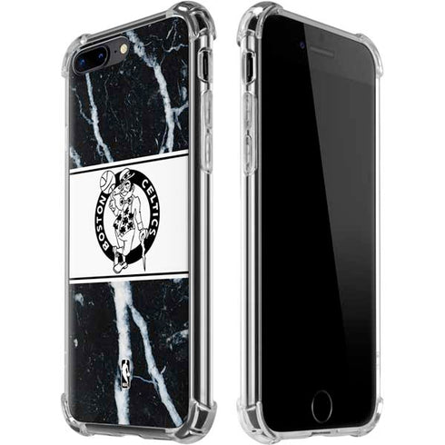 NBA Boston Celtics Marble iPhone 7/8 Plus Clear Case
