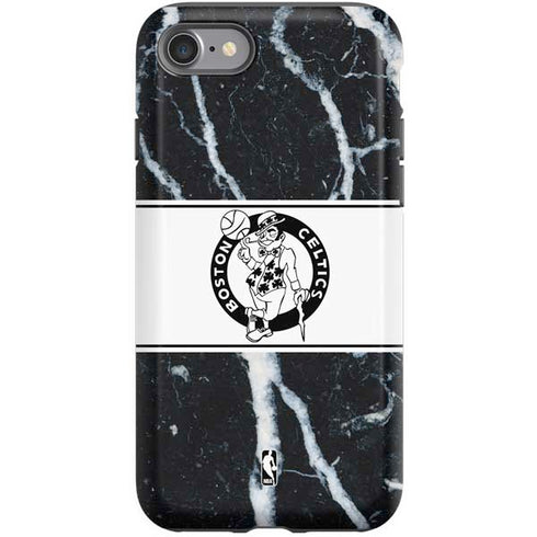 NBA Boston Celtics Marble iPhone SE (2nd & 3rd Gen) Pro Case