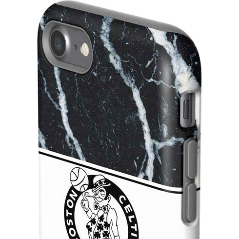 NBA Boston Celtics Marble iPhone SE (2nd & 3rd Gen) Pro Case